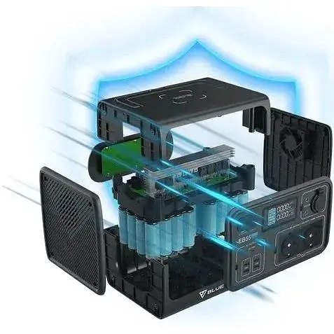 Портативная зарядная станция Bluetti EB55 700W/536Wh - фото 6