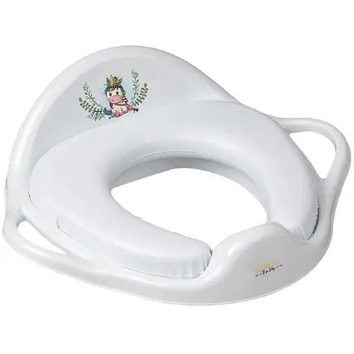 Накладка дитяча на сидіння унітазу Tega Baby Wild&Free Unicorn white - фото 1
