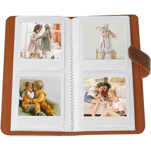 Фотоальбом Fujifilm Instax Square Album Brown 80pc [113465] - фото 4