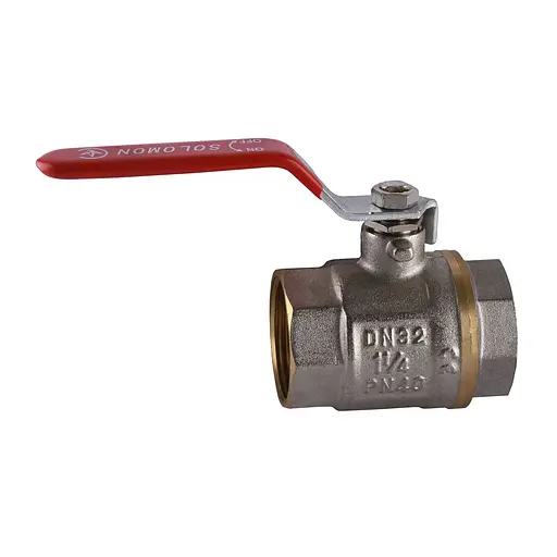 Кран кульовий прямий Solomon 1 1/4″ ВВ КР PN40 В1001 - фото 2