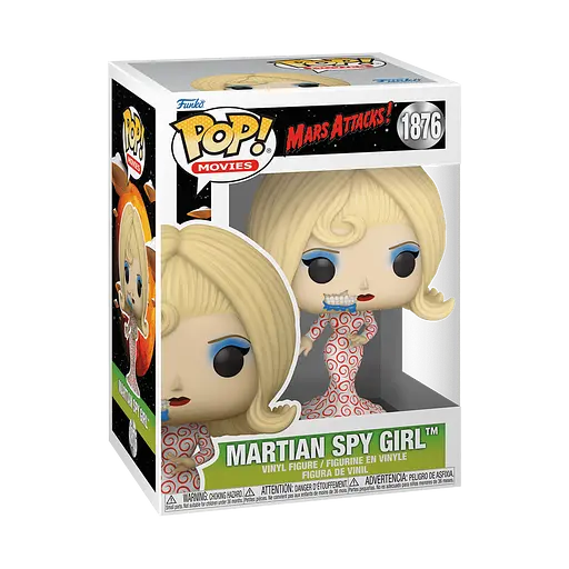 Фигурка Funko Pop Фанко Поп Mars Attacks Марс атакует Martian Spy Girl Марсианская шпионка MA MSG 1876 - фото 3