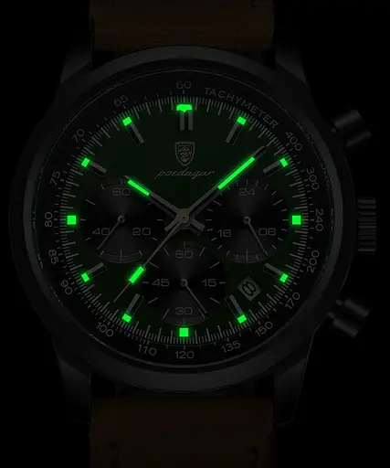 Годинник Poedagar Petros Black - фото 3