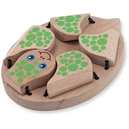 Игрушка для малышей Melissa & Doug Сыграй в прятки с черепашкой деревянная (MD4029) - фото 2