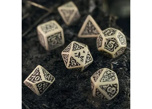 Набор кубиков The Witcher Dice Set. Leshen - The Master of Crows , 7 шт. (SWLE01) - фото 5
