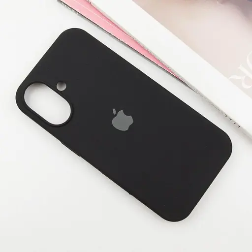 Чехол Epik Silicone Case Full Protective AA для Apple iPhone 16, 6.1 Черный/Black - фото 2