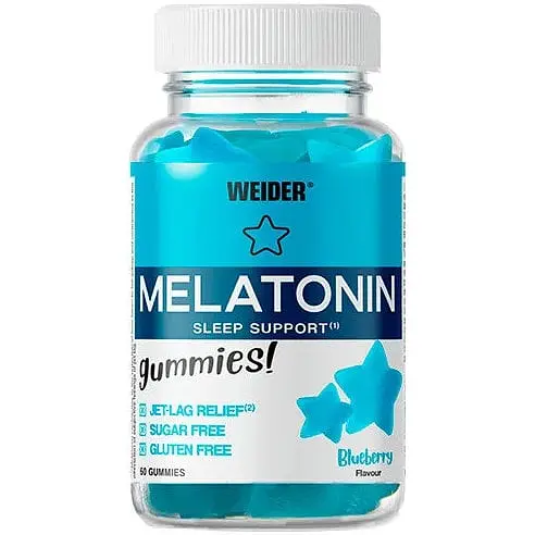 Натуральна добавка Weider Melatonin 60 желейок Чорниця - фото 1