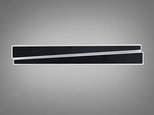 Настінне LED бра Romin Diasha чорне 25 Вт - фото 3