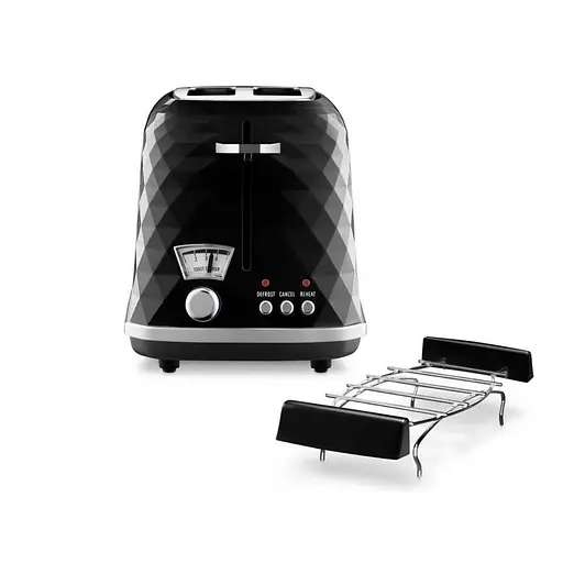 Тостер DeLonghi CTJ 2103.BK - фото 3