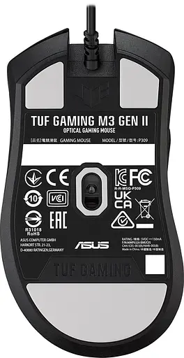 Миша ASUS TUF Gaming M3 GEN II RGB USB Black (90MP0320-BMUA00) - фото 5