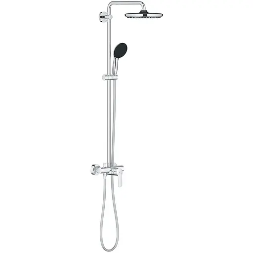 Душова система Grohe QuickFix Vitalio Start System 250 26679001, Хром - фото 1
