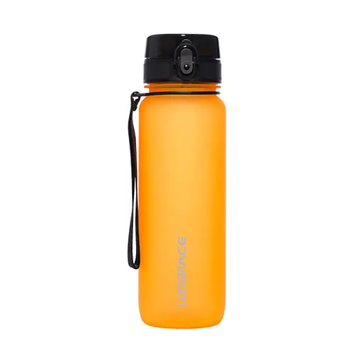 Пляшка для води UZSPACE 3053(Orange) 800 мл, помаранчева - фото 1