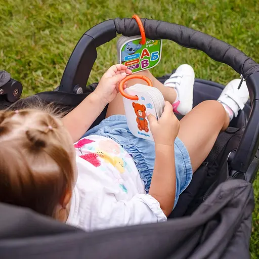 Дитячі навчальні картки на кільці Vladi Toys Абетка VT2000-03 - фото 4