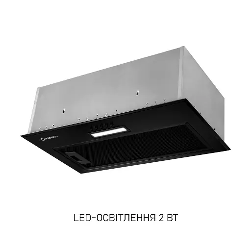 Полновстроенная вытяжка Минола HBI 5614 BLF 1000 LED - фото 3