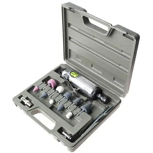 Пневматична шліфмашинка Alloid з комплектом шарошок (ПШ-1206) - фото 2