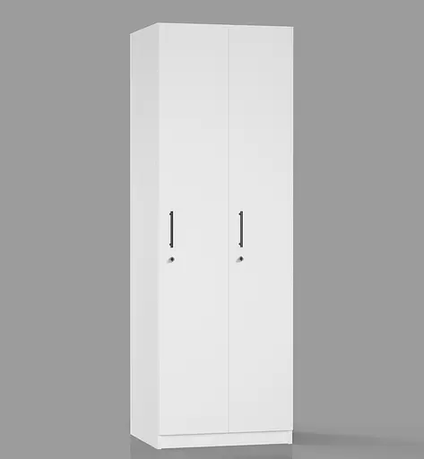 Шкаф гардеробный Orange-Line для раздевалки с двумя отделениями ОП-903 600х520х1800 Белый - фото 2