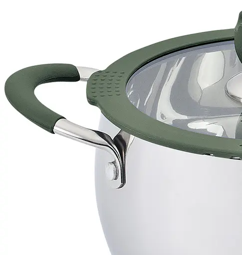 Кастрюля из нержавеющей стали IQ Be Trendy 18см 2.2 л IQ-2044-18 001 - фото 5