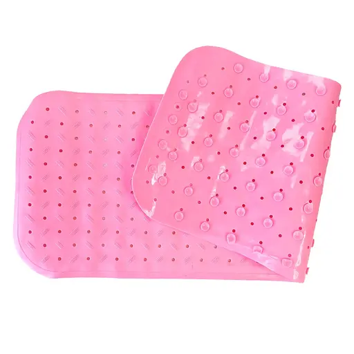 Коврик в ванную комнату на присосках Mega Zayka MGZ-0901(Soft-Pink) 35х95 см - фото 2