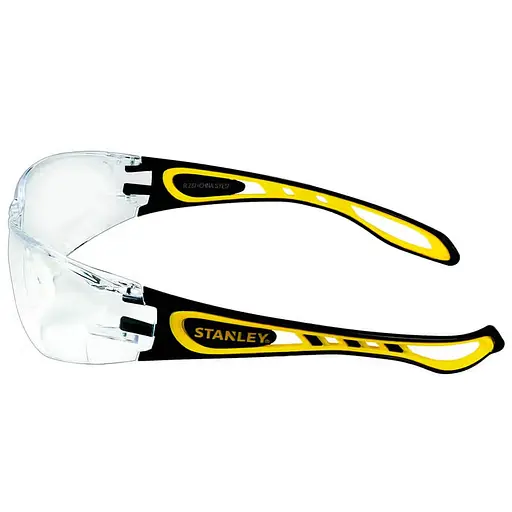 Очки Stanley Wrap Around прозрачные поликарбонатные с мягкими резиновыми скобками (SYE17-10D) - фото 4