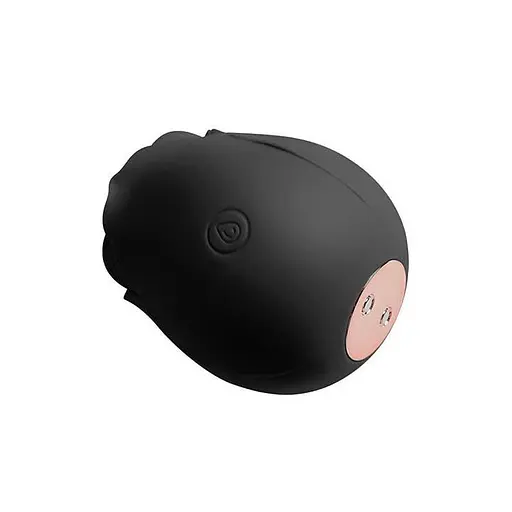 Клиторальный вакуумный вибратор Red Rose Черный - Вибраторы - фото 4