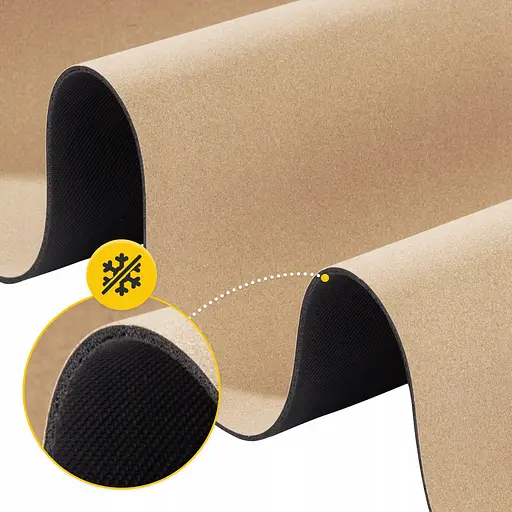 Коврик (мат) спортивный 4FIZJO Cork 183 x 61 x 0.4 см для йоги и фитнеса 4FJ0590 (P-5907739319562) - фото 12