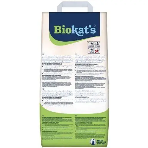 Наполнитель Biokats Classic Fresh 3in1 для кошачьего туалета бентонитовый 10 л - фото 3