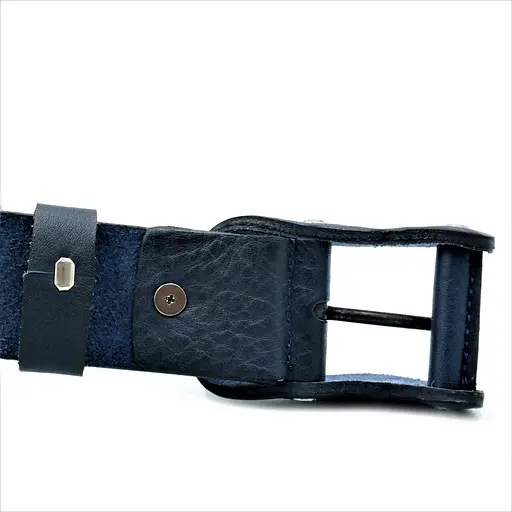 Ремінь шкіряний Weatro чоловічий 3,8х115-120 см acs0027490 - фото 3