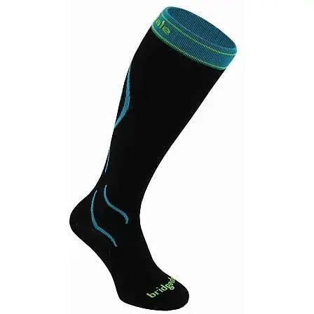 Шкарпетки Bridgedale Compression Ski Black/Blue S (1053-610513.007.S)