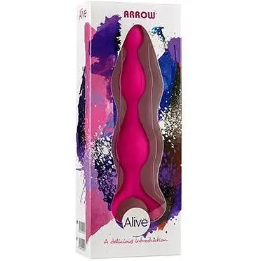 Анальний ланцюжок Alive Arrow Pink - фото 2