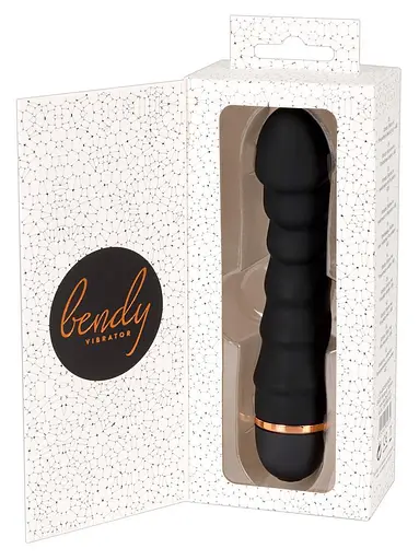 Вібратор You2Toys Bendy Ripple 16.5 см чорний - фото 7