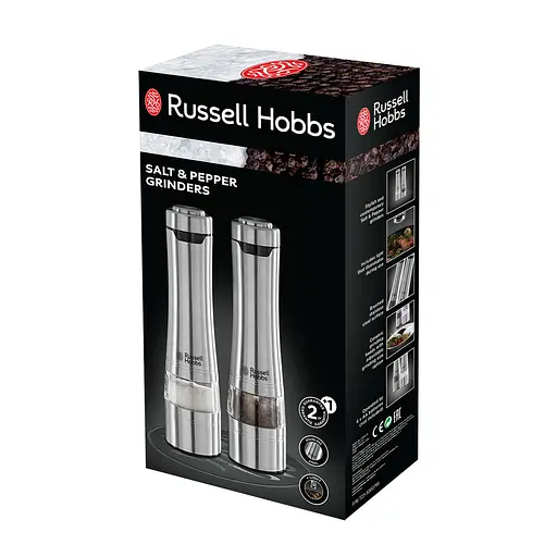 Подрібнювач спецій електричний Russell Hobbs Salt & Pepper Grinder 23460-56 - фото 2