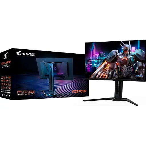 Монитор 27" Gigabyte AORUS FO27Q5P QHD OLED 500Hz (AORUS FO27Q5P) - фото 8