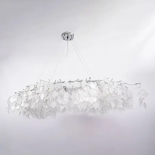 Подвесная люстра WM-7016 L1200-G9*12-108 хром - фото 2