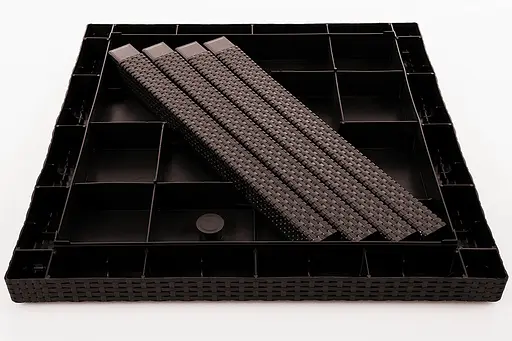 Стіл Progarden KING 79x79х72  коричневий - фото 2