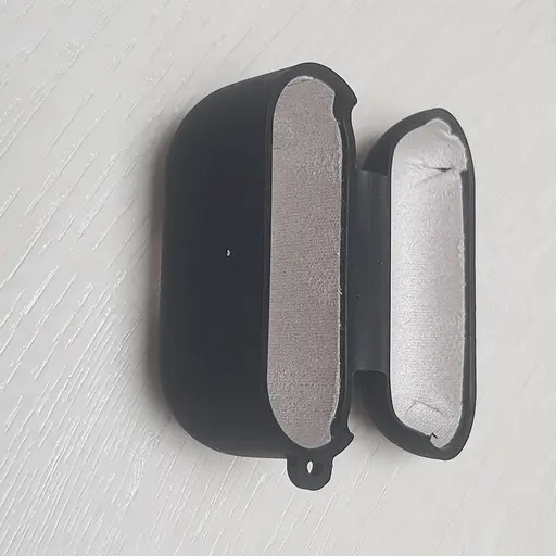 Чехол для Airpods Pro силикон с микрофиброй  - фото 5