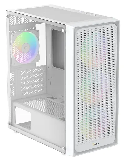 Корпус Ocypus GAMMA C50 WH ARGB (GAMMA-C50-WHG400XX-GL) без блока питания - фото 1