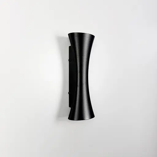 Черное бра с двухсторонним светом 26х10 см Line F Арт. WB14/2 BK - фото 3