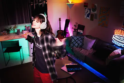 Наушники Over-ear ULT WEAR BT 5.2, ANC, AAC, LDAC, Wireless, Mic, Белый Sony teh0013204 - фото 4