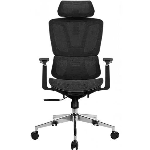 Офисное кресло GT Racer B-123A-S Black (B-123A-S Black) - фото 4