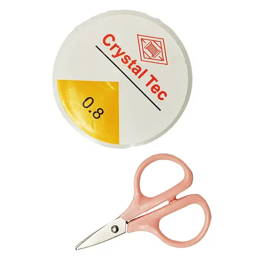 Детский набор бисера для создания украшений Bambi 610-34 ножницы, леска в комплекте - фото 3