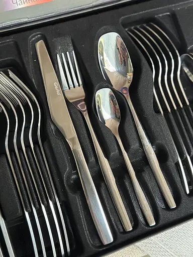 Набор столовых приборов Gusto Plutonium GT-SFKS02-24, 24 предмета - фото 5