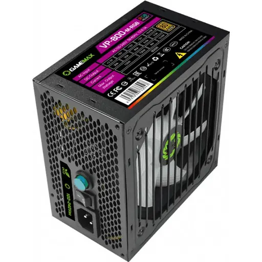Блок живлення GameMax VP-800-M-RGB 800W (VP-800-M-RGB) - фото 7