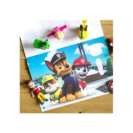 Альбом с наклейками "Щенячий патруль" 10192004, 2 листа с наклейками - фото 2