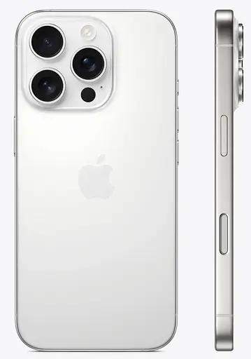 Смартфон Apple iPhone 16 Pro 256 ГБ White Titanium MYNJ3 - фото 2
