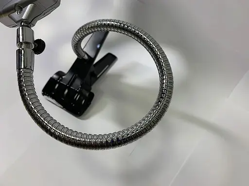 Лупа двойная на гибкой ноге с зажимом MG 15122-C с LED-подсветкой 2х и 6-кратное увеличение - фото 5