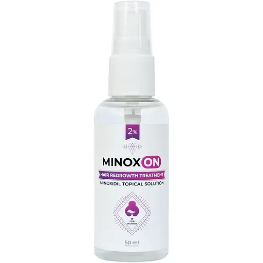 Лосьйон Minoxon Minoxidil 2% для росту волосся жіночий 50 мл