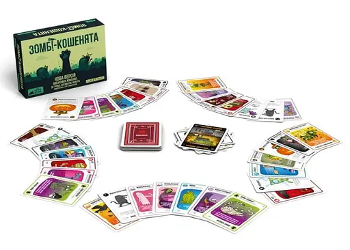 Настольная игра Rozum Взрывные котята: Зомби-котята (Zombie Kittens) (укр.) ( R097UA ) - фото 5