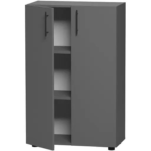 Шафа для документів середня ОП-612 Orange-Line 700х347х1103 Графіт