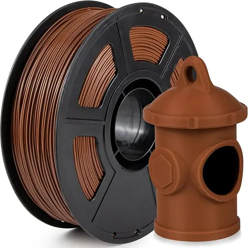 Нитка iSANMATE ASA 1,75 мм Коричнева 1 кг, УФ- та атмосферностійка нитка 3D-принтера