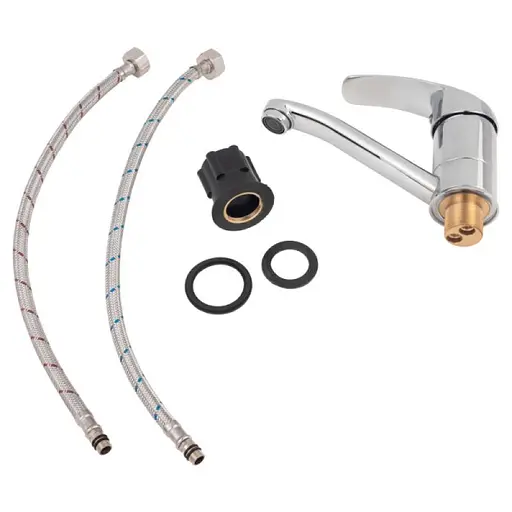 Смеситель для кухни Lidz (CRM) Mars 8100301 - фото 4