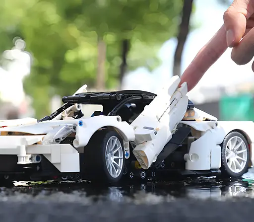 Конструктор машина MJI гоночна Maserati для дорослих та дітей 1269 деталей - фото 6